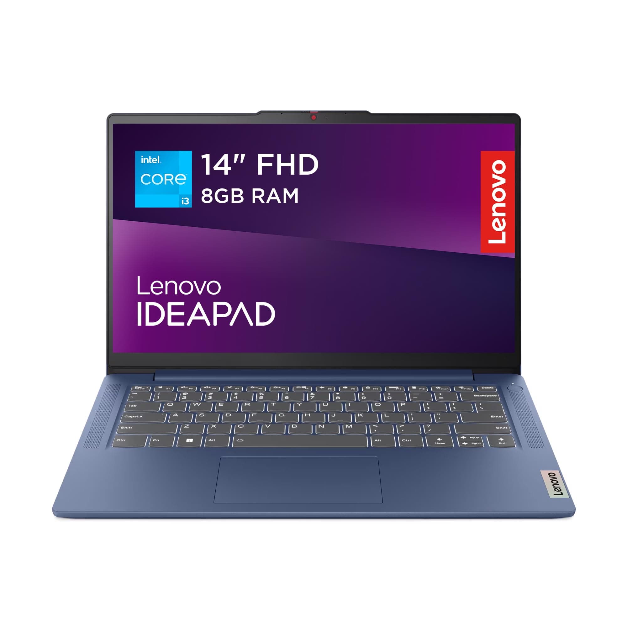 IdeaPad Slim 3 | 14 inch Full HD Laptop | Intel Core i3-N305 | 8GB RAM | 512GB SSD | Windows 11 Home | Abyss Blue