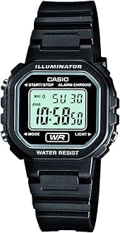 Casio Women's LA20WH-1ACF Classic Digital Black Resin Watch