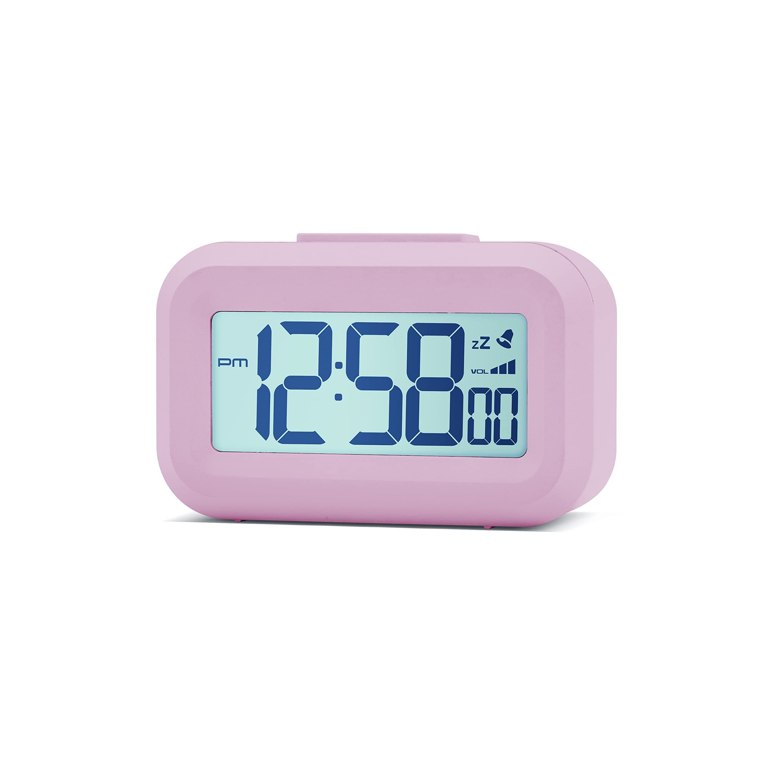 AcctimDigital, Bedside, Mini Alarm Clock, Peach Bellini, One Size