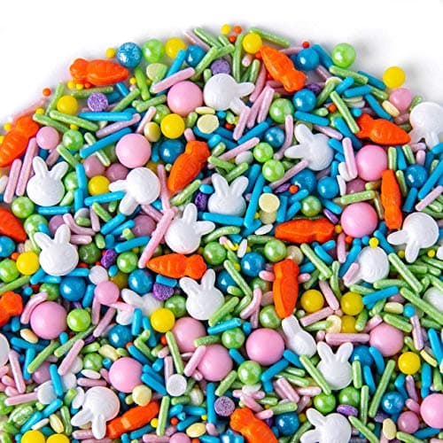 Sweets Indeed Sprinklefetti Funny Bunny Sprinkle Mix - Pastel, Easter - 6.5 ounce