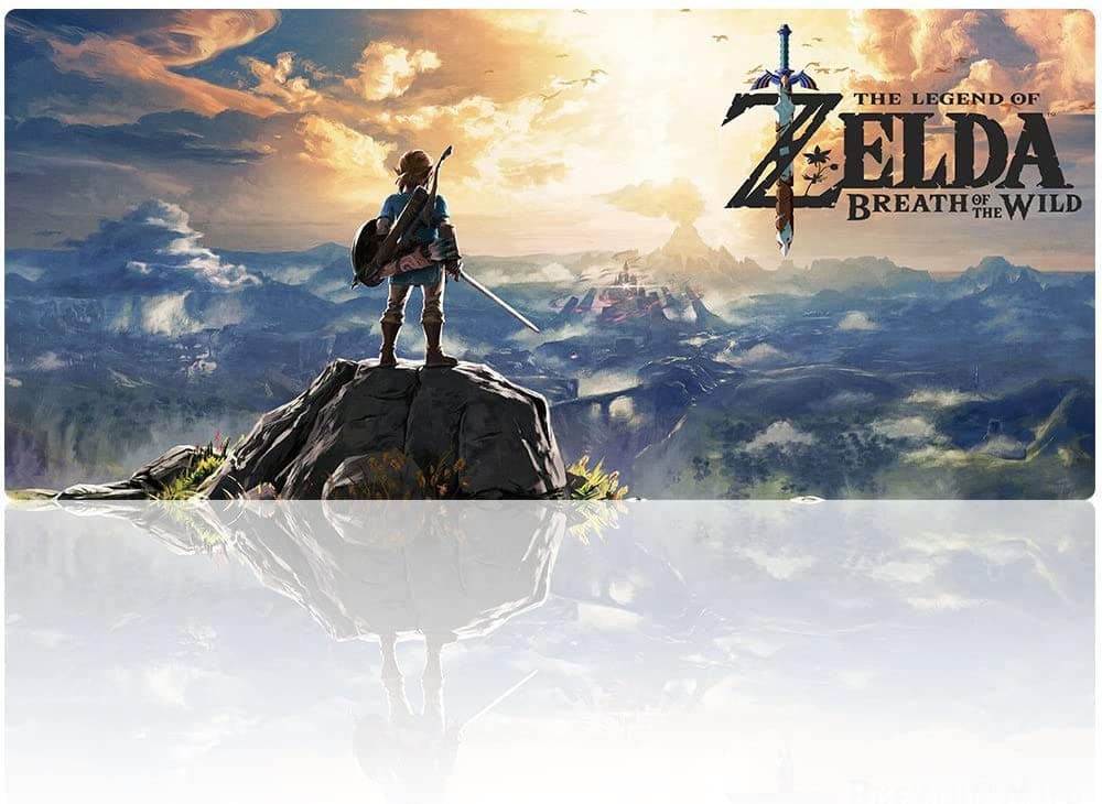 Extended Gaming Mouse Mat / Pad - Large, Wide (Long) Custom Professional Mousepad, Stitched Edges, Ideal for Desk Cover, Computer Keyboard, PC and Laptop (90x40yingxiong002)…