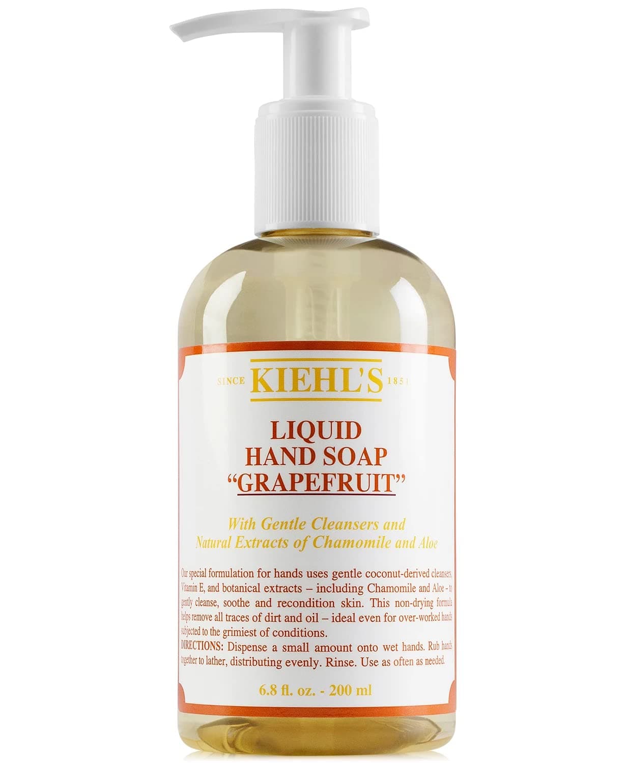 Kiehl's Liquid Hand Soaps - Grapefruit 6.8oz (200ml)