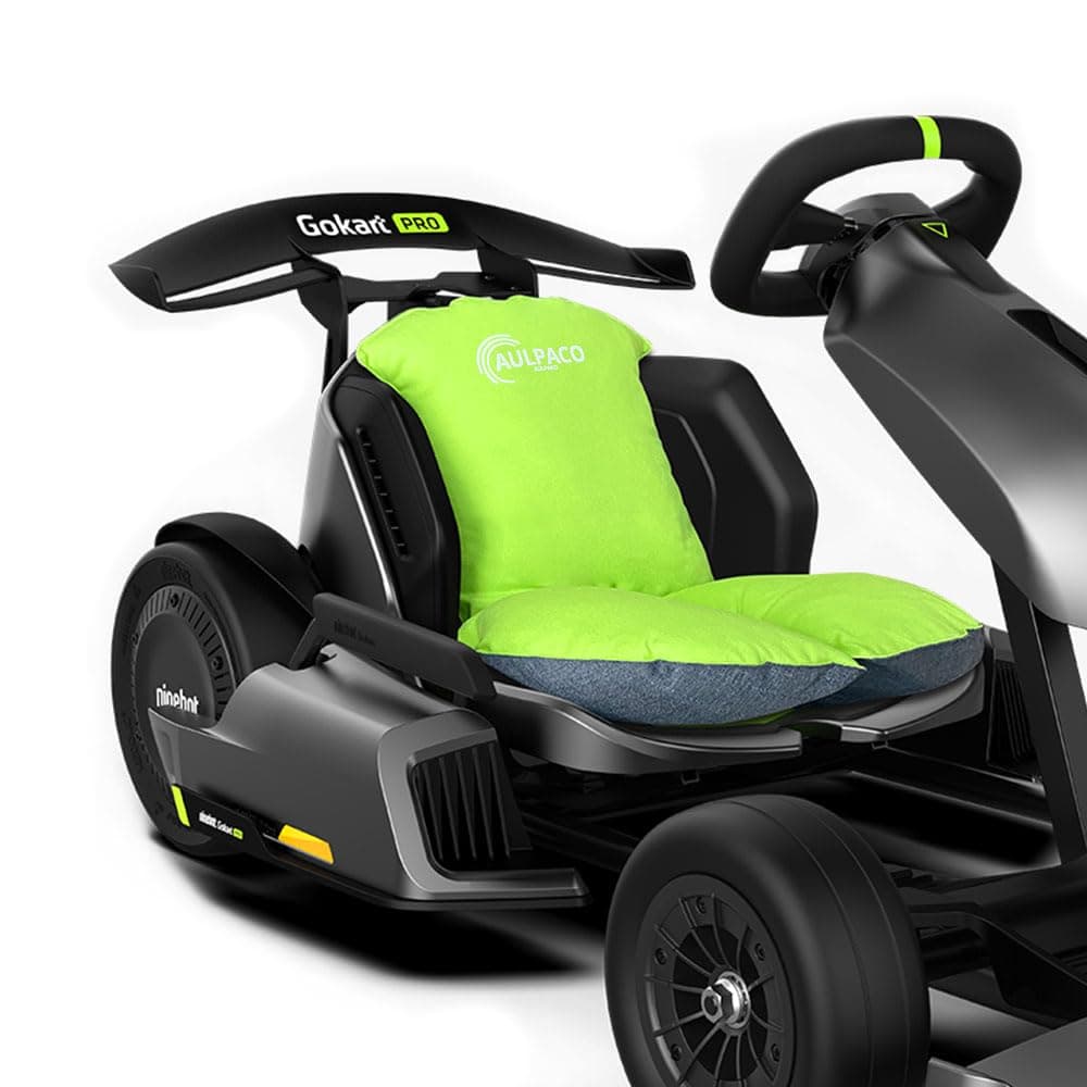 Comfortable Backrest Seat Cushion for Segway Ninebot Gokart Karting Accessories(It's just a Cushion, not a go Kart)
