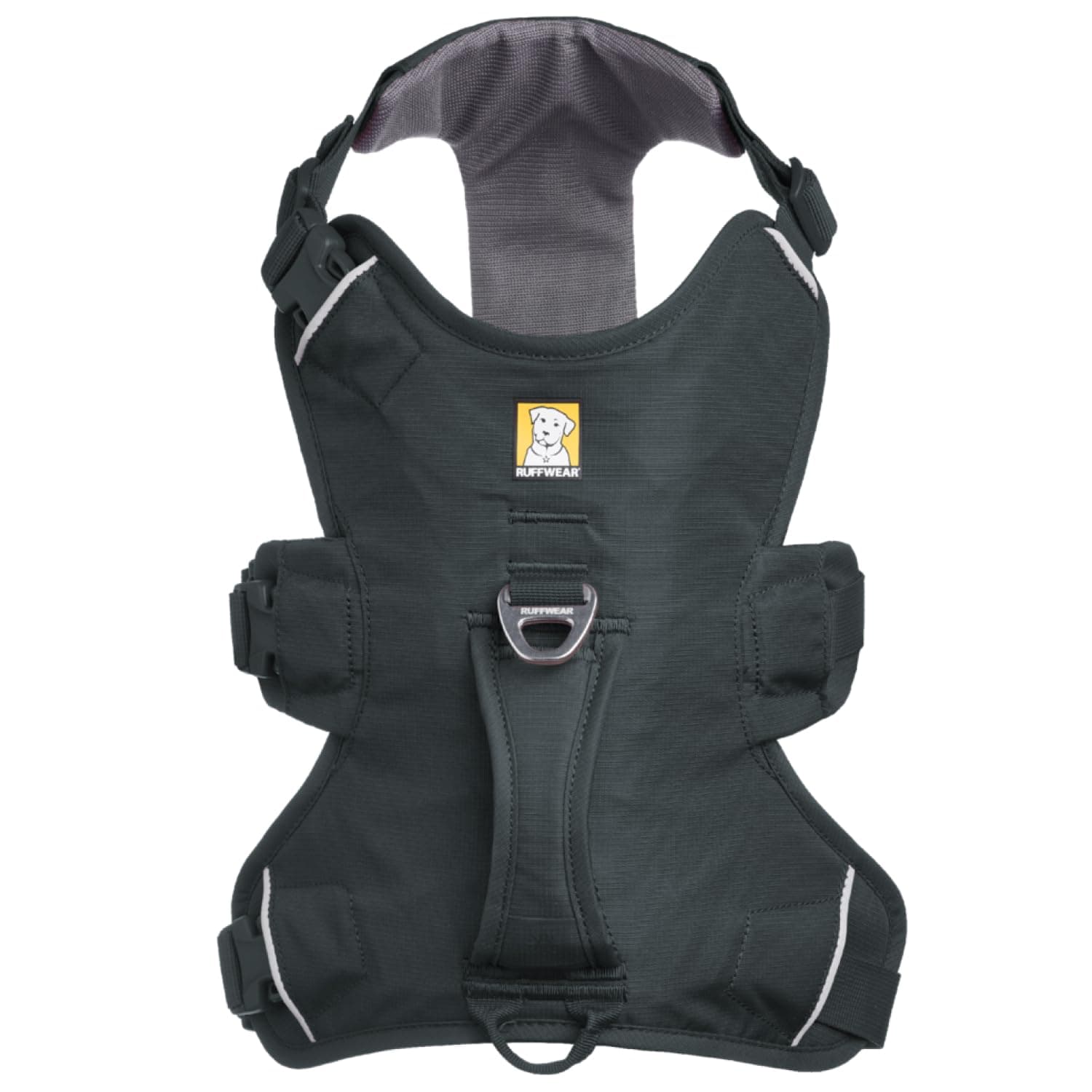 Ruffwear, Web Master, Multi-Use Support Dog Harness, Hiking and Trail Running, Service and Working, Everyday Wear, Basalt Gray, X-Small