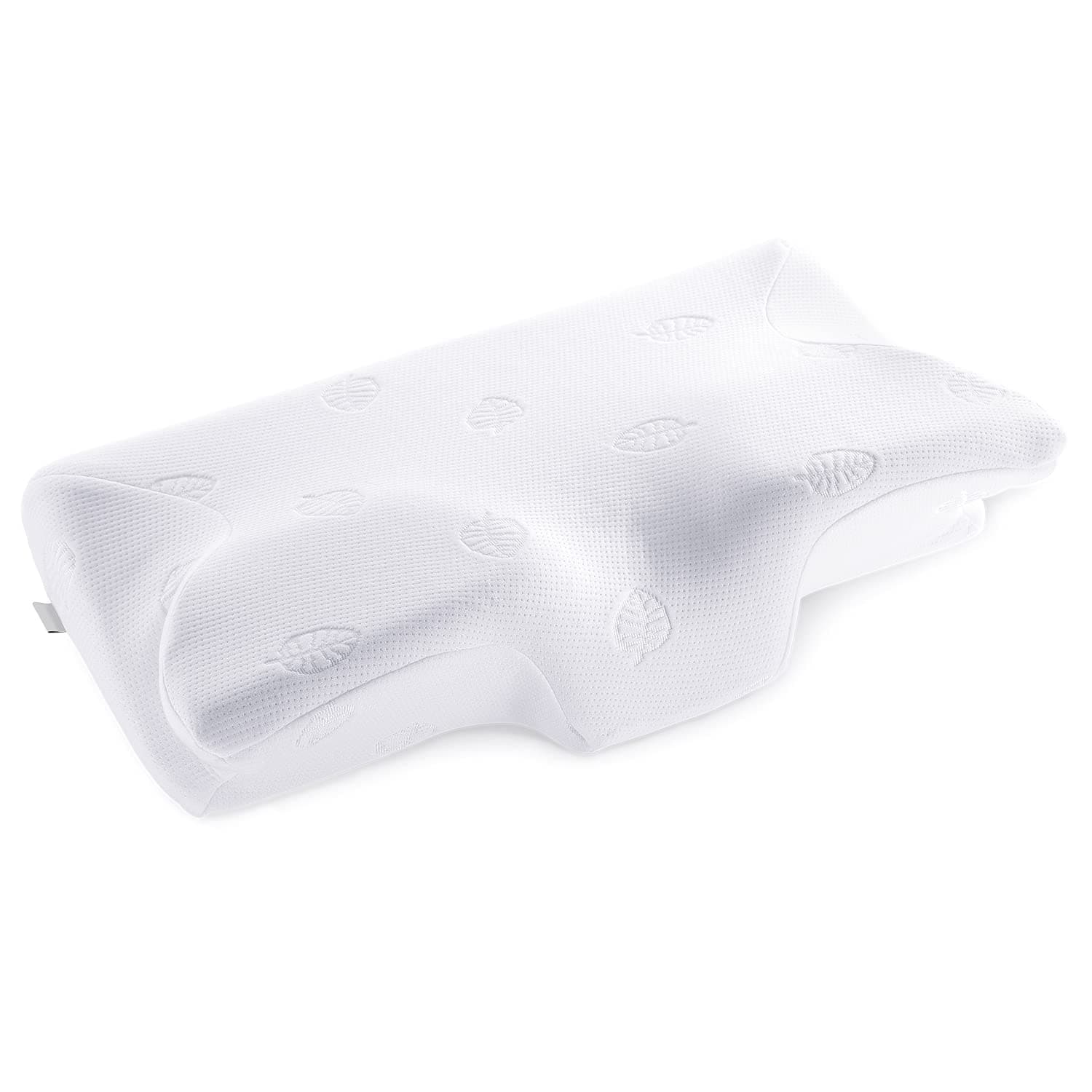 Cervical Pillow Memory Foam Pillow Neck Support for Side Sleepers Back Sleepers and Stomach Sleepers Machine Washable Pillowcase for All sleepers