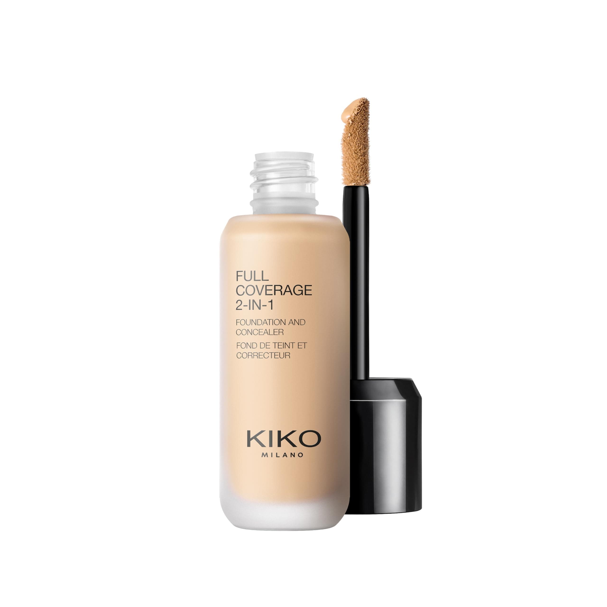 KIKO Milano Full Coverage 2-in-1 Foundation & Concealer 16 - N 25, 2 In 1 Foundation And Concealer, Superior Coverage