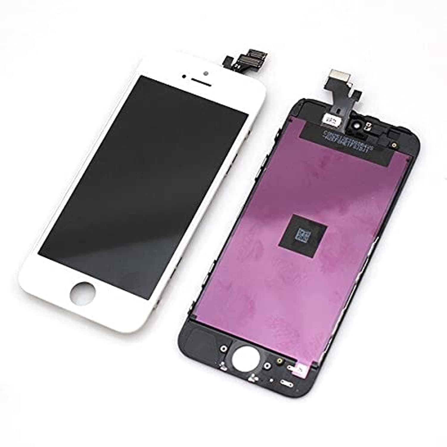Phoni LCD Screen Replacement Touch Display digitizer Assembly (iPhone 5, White)