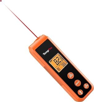 TP410 Infrared Thermometer Gun Non-Contact Laser Thermometer Gun for Cooking, Temperature Gun with Range -58℉~1022℉ for Pizza Oven Accessories, Griddle, HVAC, Engine(Previously ThermoPro)