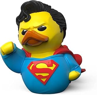 TUBBZ Numskull DC Comics Superman Collectable Duck Vinyl Figure - Official DC Comics Merchandise - TV & Movies - Limited Edition