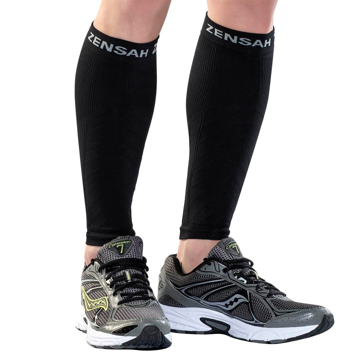 Zensah Compression Leg Bandage Men Pop Compression Leg Sleeves, Men, POP Compression Leg Sleeves