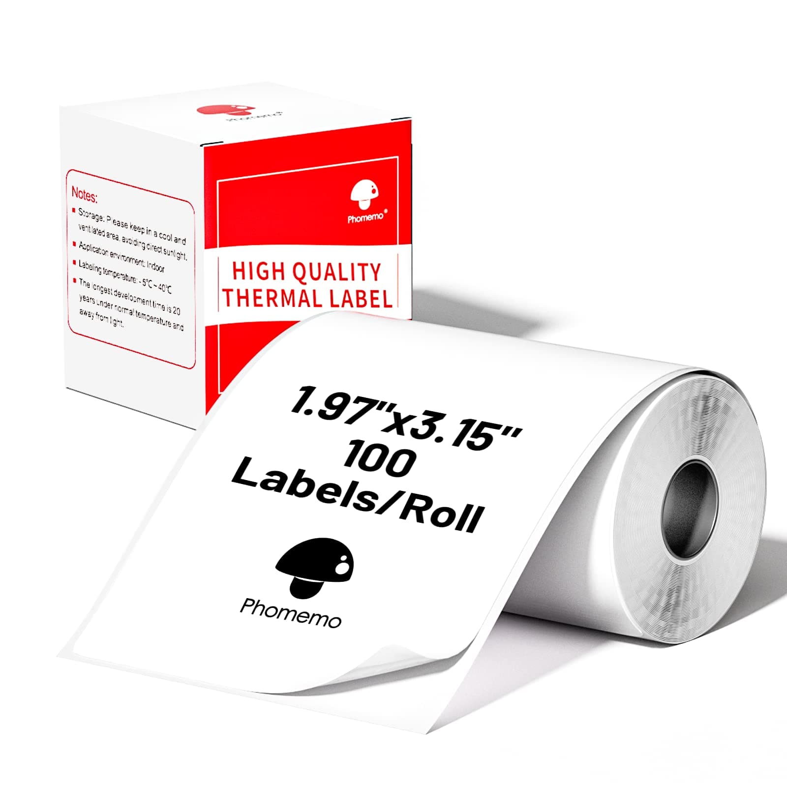 1.97"x3.15" Square Label