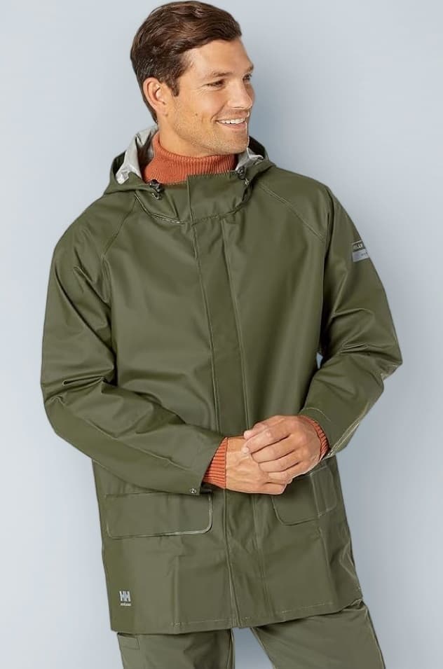 Helly Hansen Workwear Men's Mandal Rain Jacket