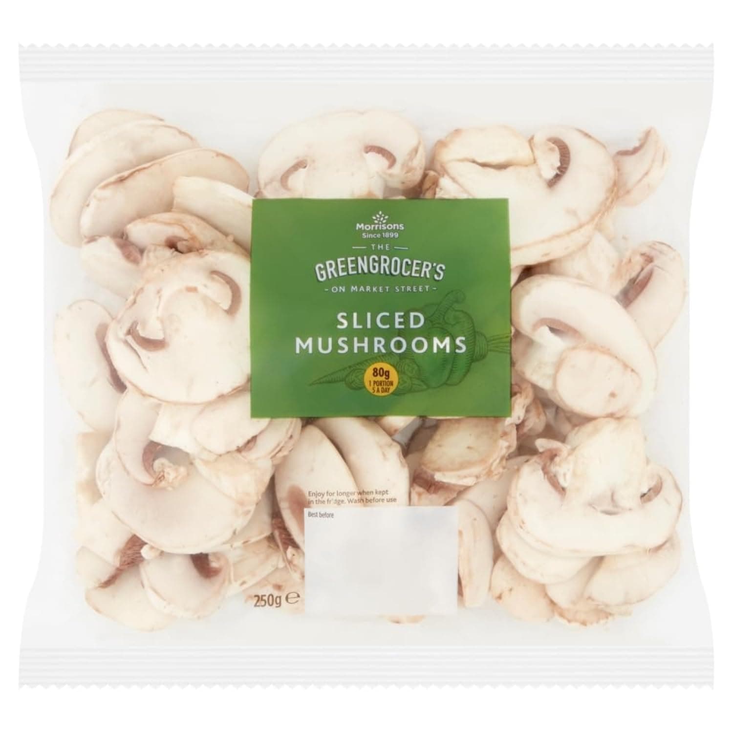 Morrisons Sliced Mushrooms 250g