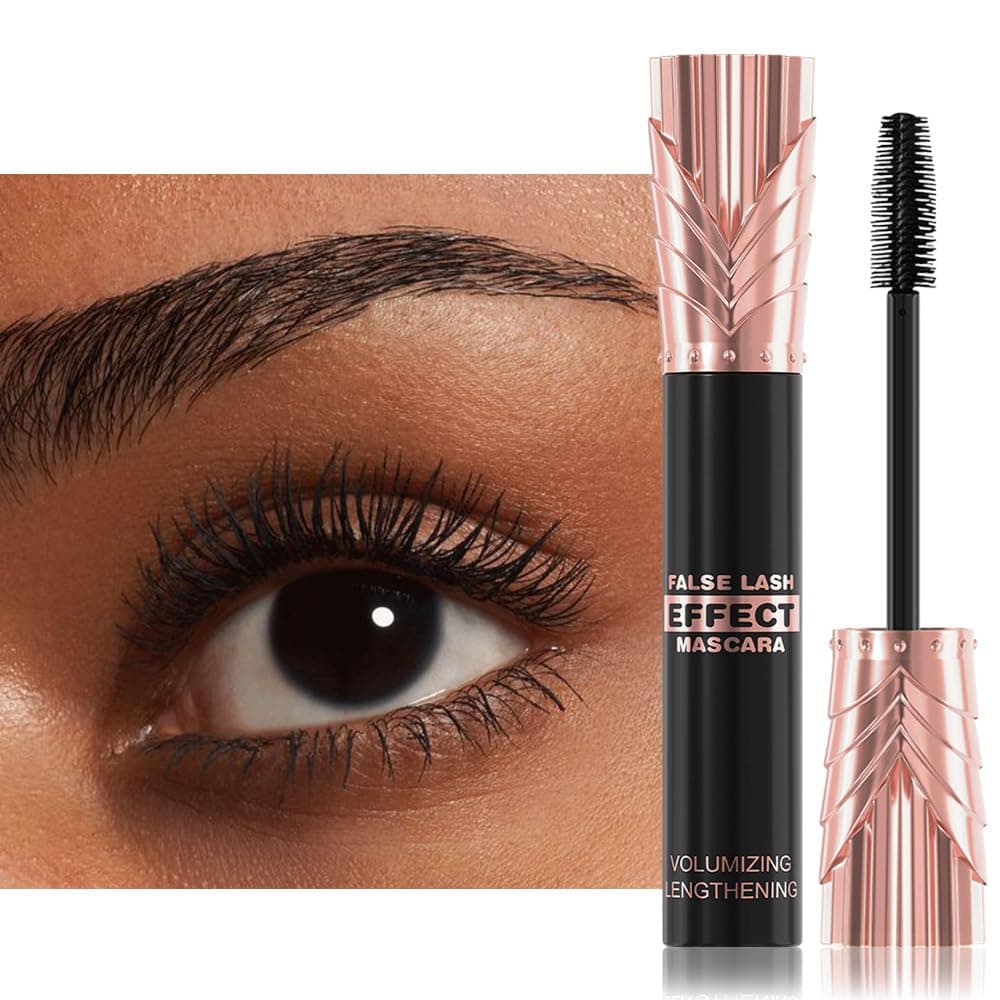 Voluminous Waterproof Black Mascara