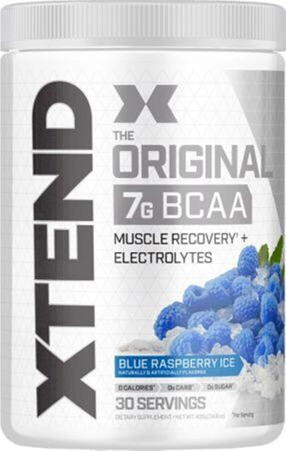 Xend Bcaa Nutritional Supplement (30 Servings, Blue Raspberry Ice)