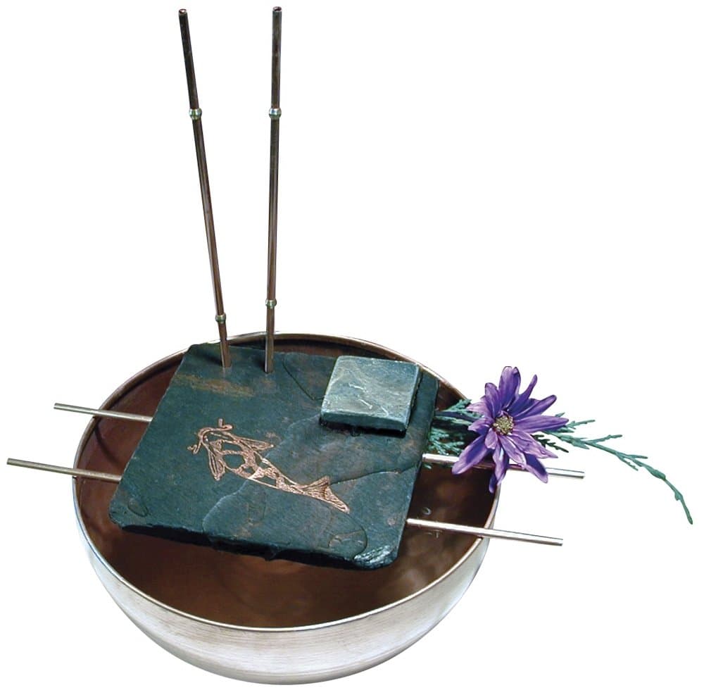 Art Matters Koi with Bamboo Tabletop Fountain