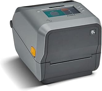 ZEBRA ZD621 Thermal Shipping Label Printer 4"| 300 DPI | No Ink Required | 4x6 | Color LCD Screen | USB, Serial, Ethernet, Tap to Print NFC| 2 Year Warranty | UPS/USPS/FedEx | Direct Thermal
