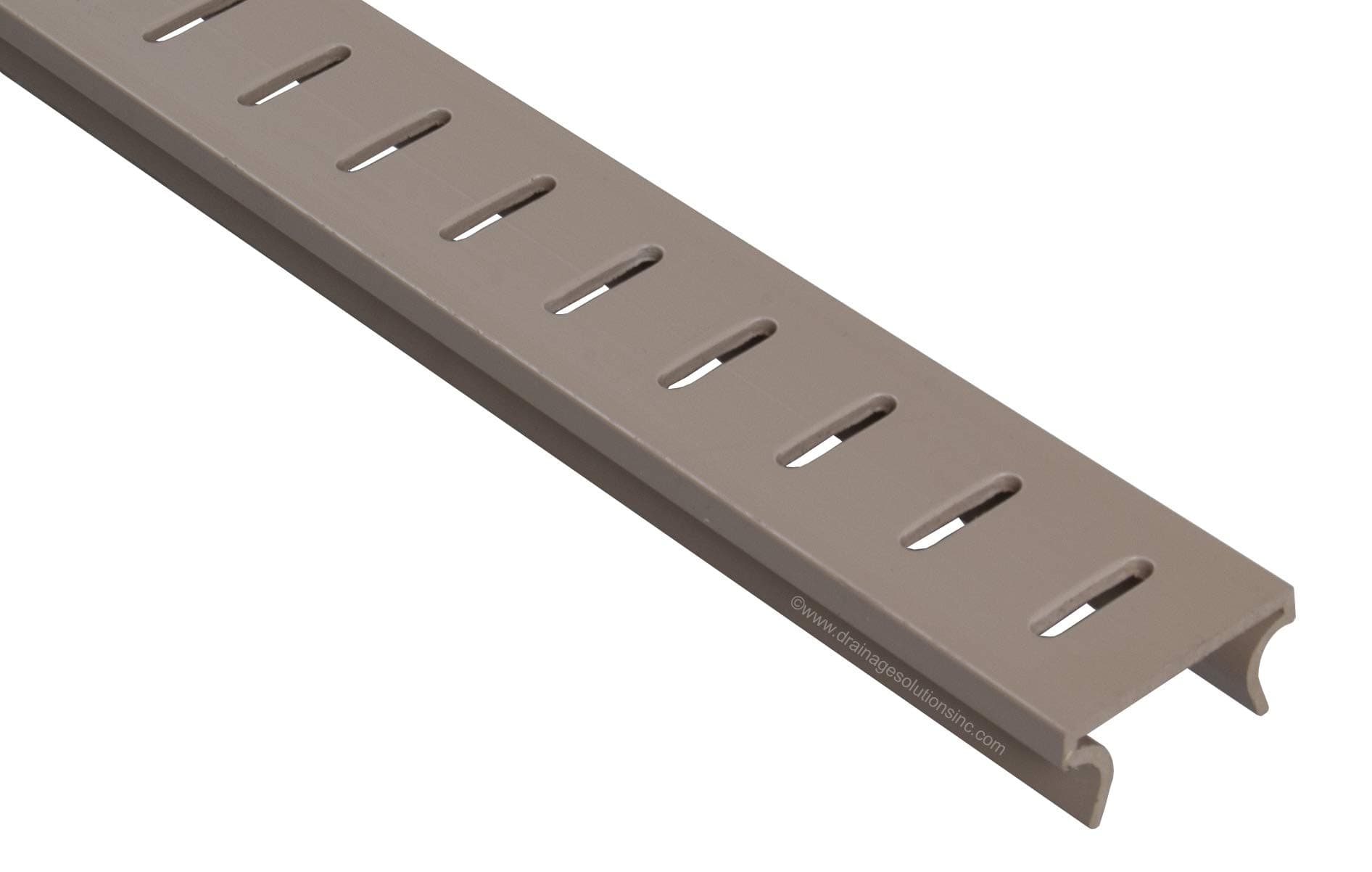 StegmeierFrontier Deck Drain Top Cap-Tan (40 ft)