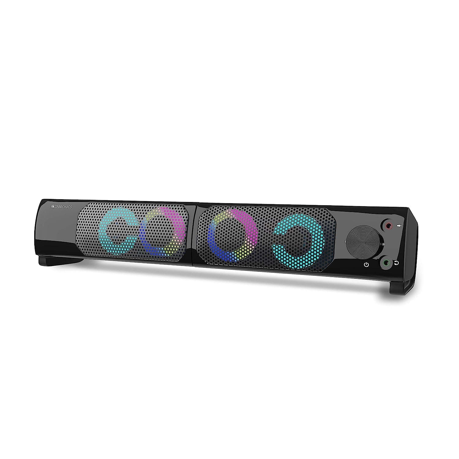 Zeb Wonderbar 10 USB Powered 2.0 Computer Speaker with RGB Lights