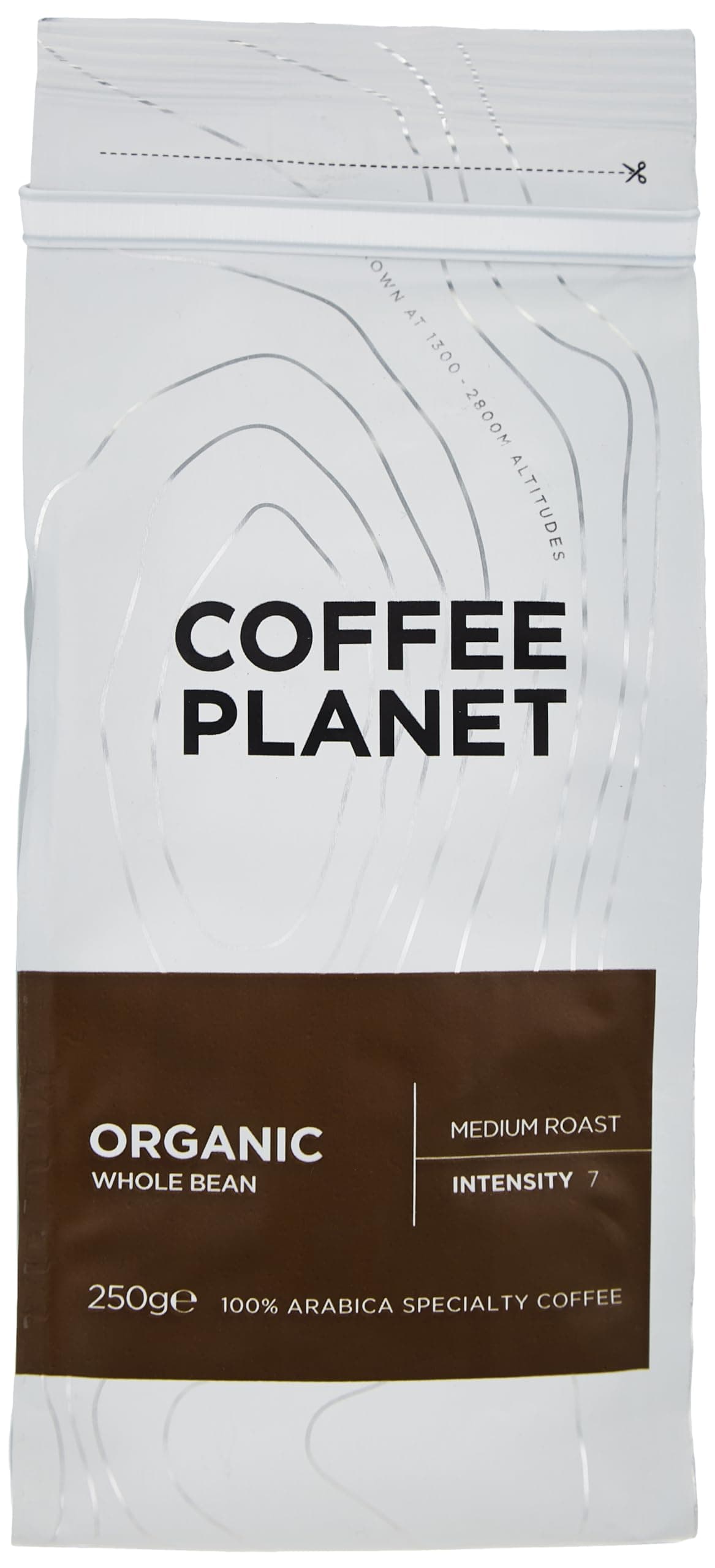 Organic Whole Beans Caffeinated Traditional - 250G