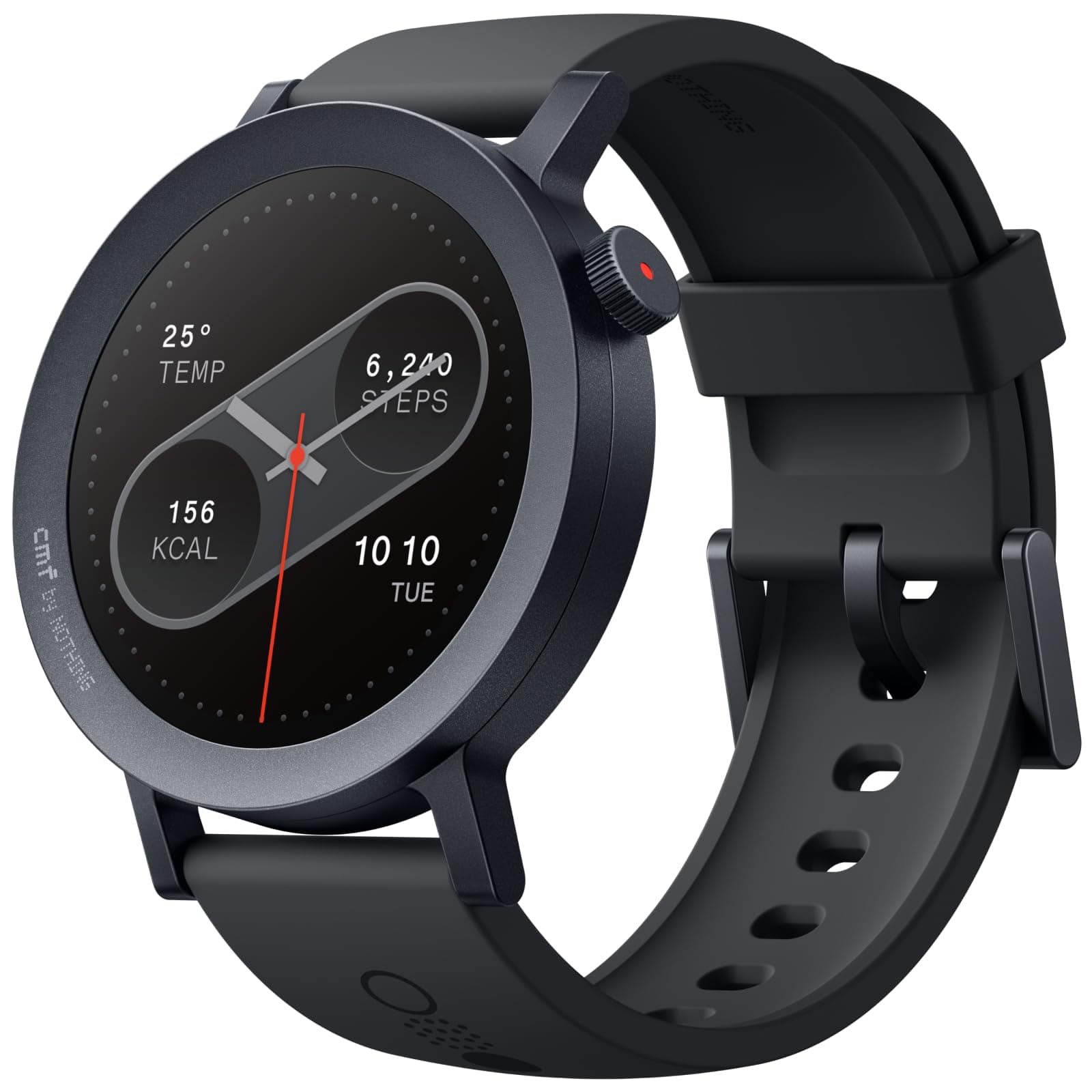 Watch Pro 2, 1.32" AMOLED Display, Built-in multi-system GPS, 120 Sports Modes, Smart Sleep Algorithm, Bluetooth calling with AI noise reduction, Dark Grey, MENA Version