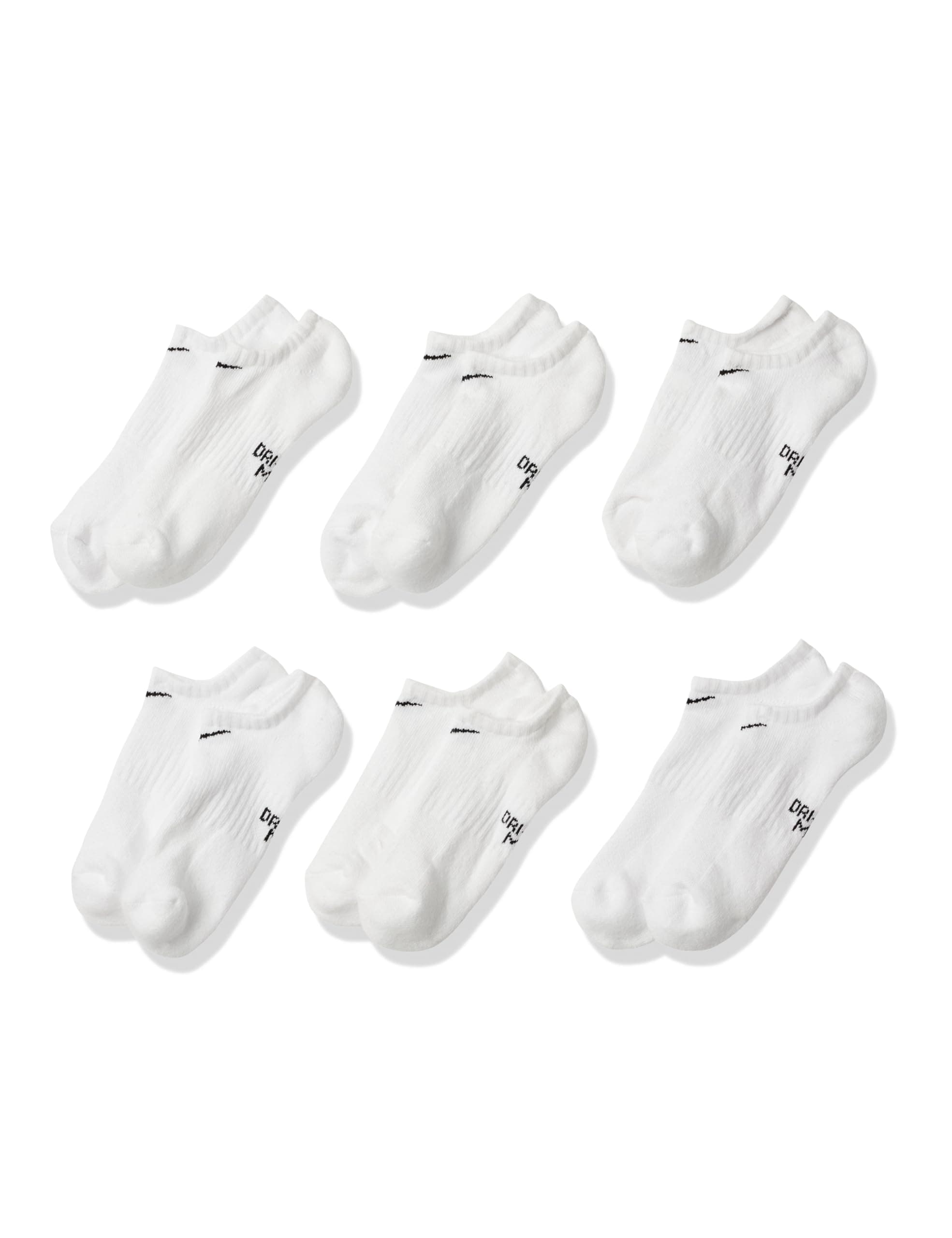 NikeSB Everyday 6-Pack No-Show Socks - Multi by Nike SB