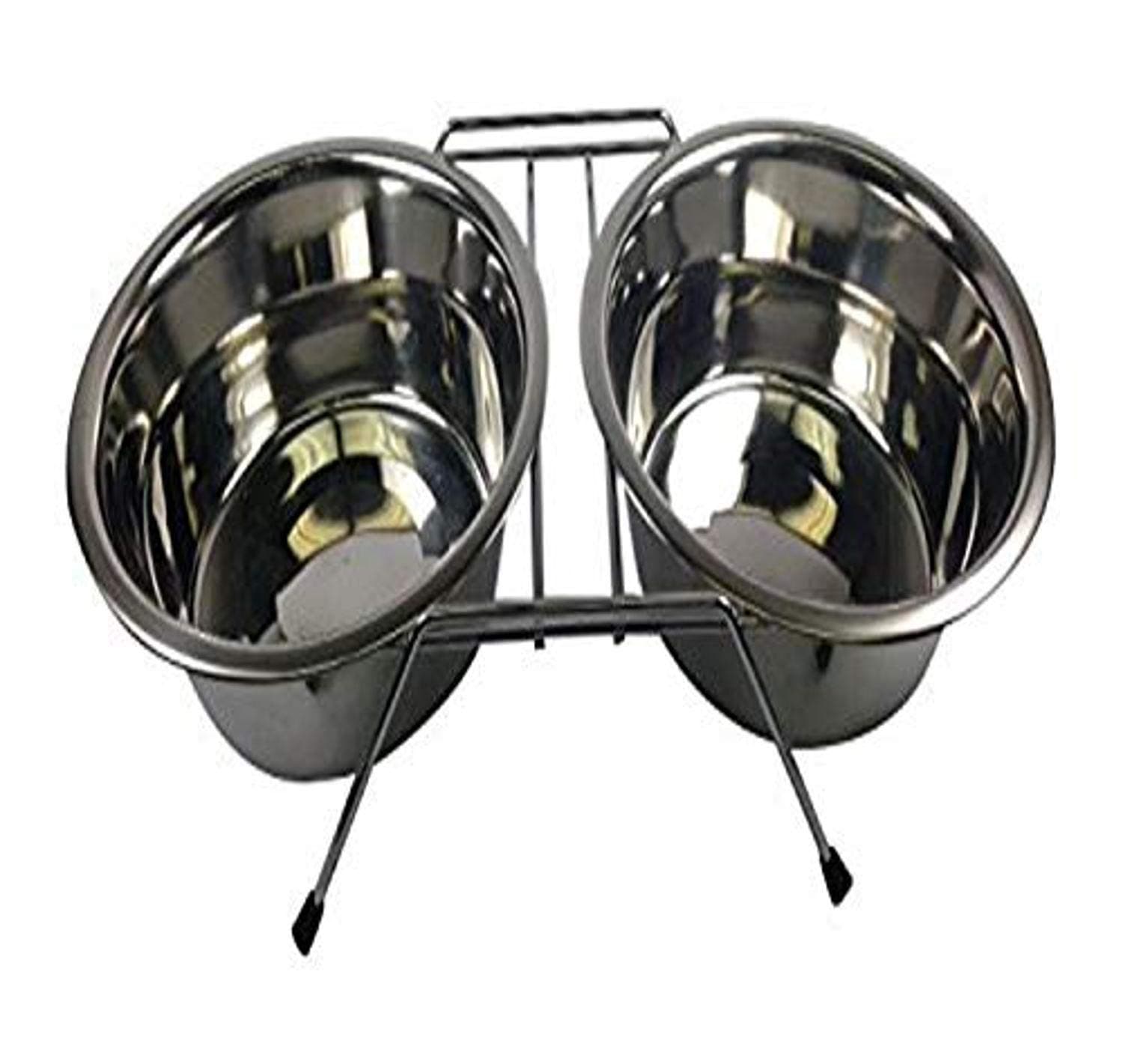 Stellar Bowls Double Diner Rack with Two Bowls, 1/2 Pint