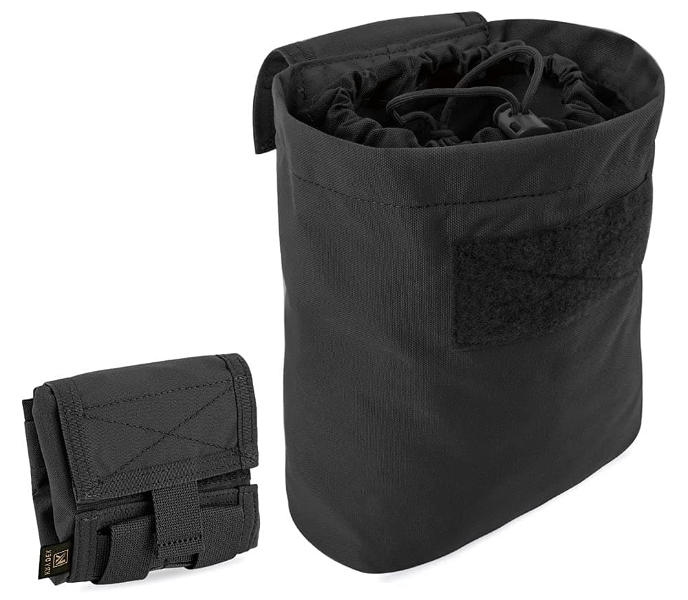 KRYDEX Molle Dump Pouch Roll-Up Drawstring Magazine Utility Pouch Folding Dump Bag