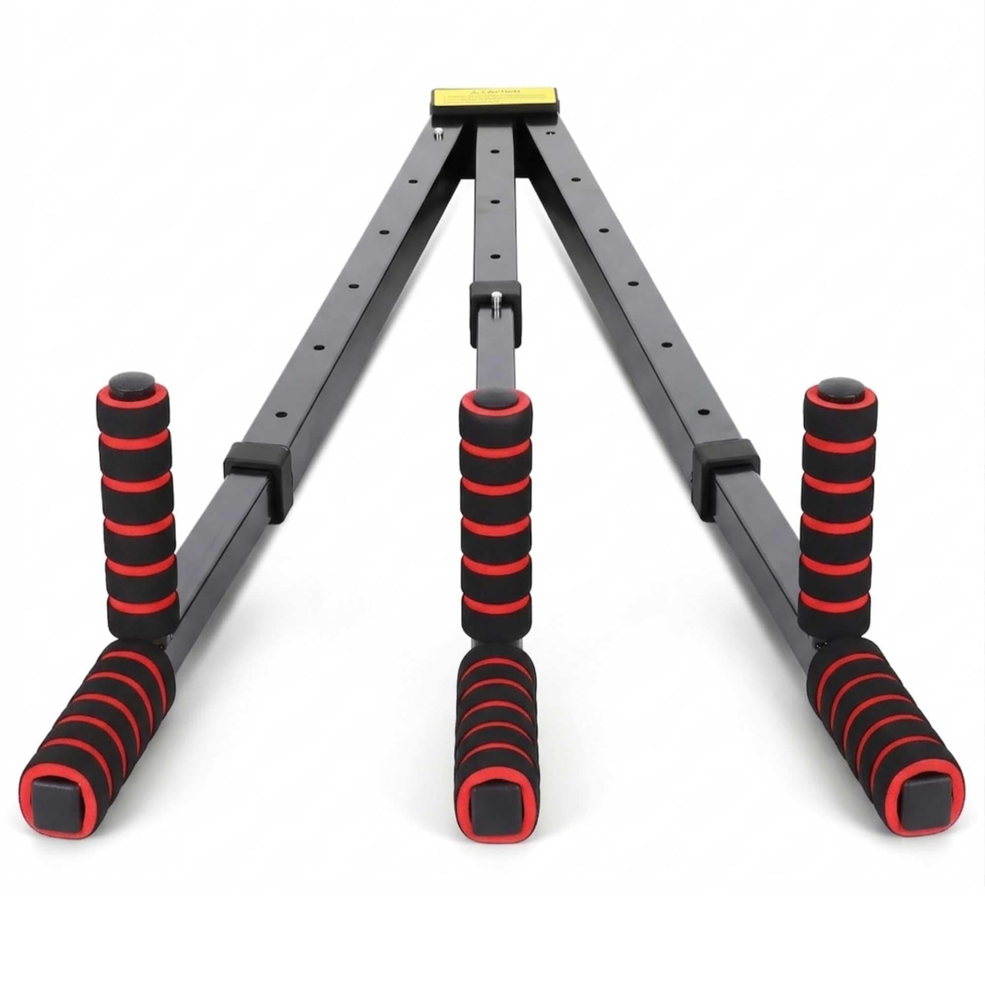 Leg Stretcher for Beginners – Improve Flexibility Fast at Home, Adjustable 3-Bar Split Trainer for MMA, Yoga, Dance & Fitness Training Equipment (Heavy Duty, Portable)