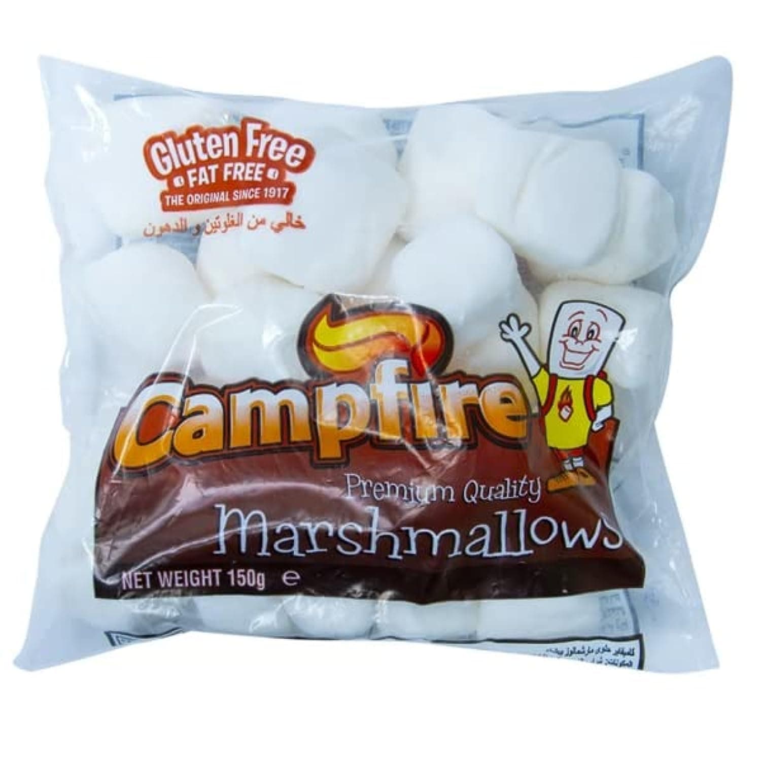 Campfire Premium Quality Marshmallows, 5.29 oz ℮ 150 g أعشاب من الفصيلة الخبازية عالية الجودة على نار المخيم
