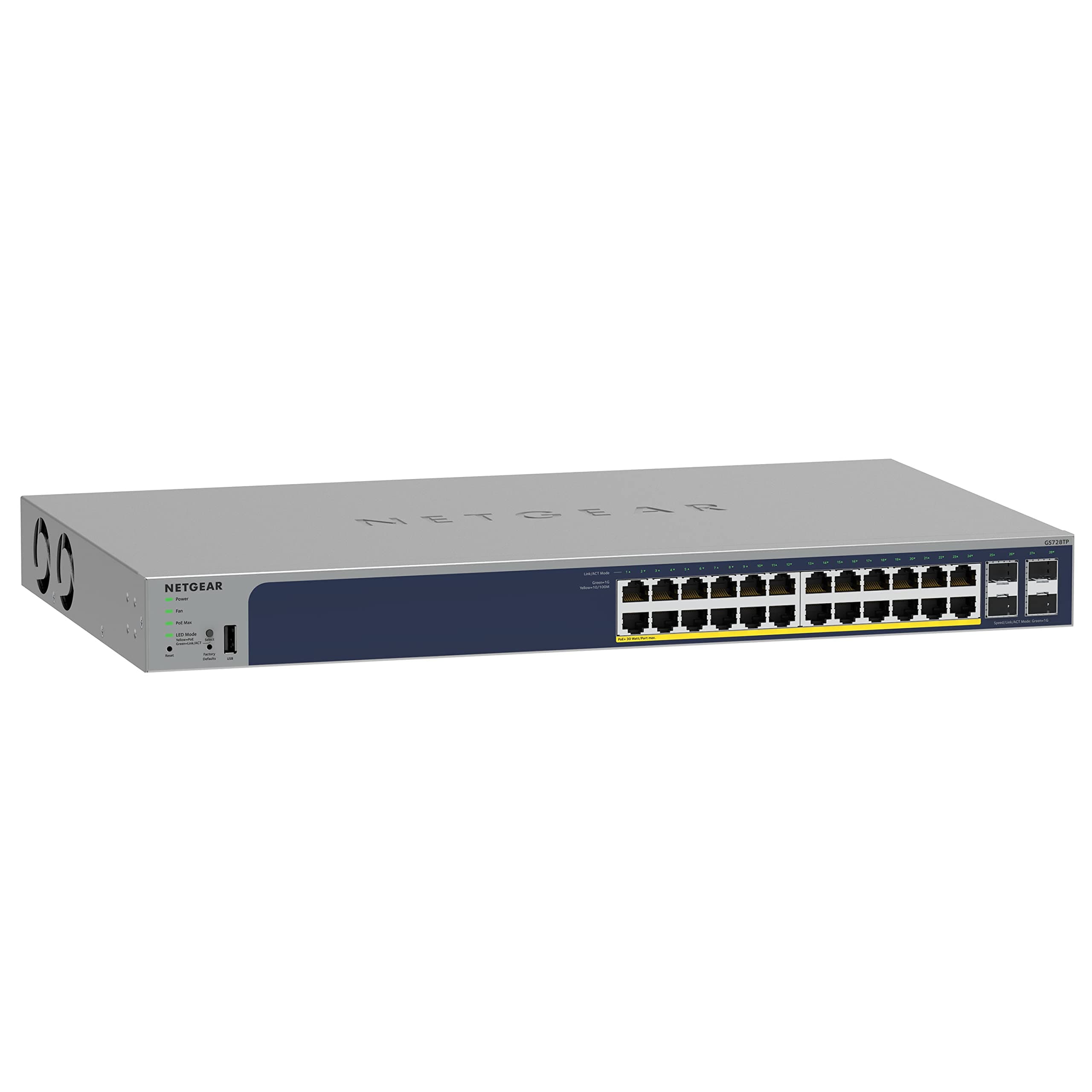 Netgear 24P Gigabit PoE+ Smart Switch 190W