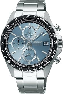 [Seiko Watch] Seiko Selection Quartz Chronograph (Vertical Three Eyes) Men's Wristwatch, 1 piece