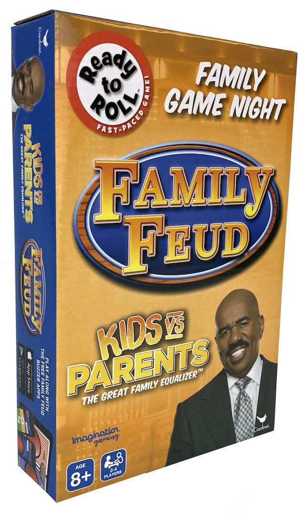 CardinalFeud Kid's vs Parents - The Great Family Equaliser Game - 2 - 4 Players Ages 8 and Up
