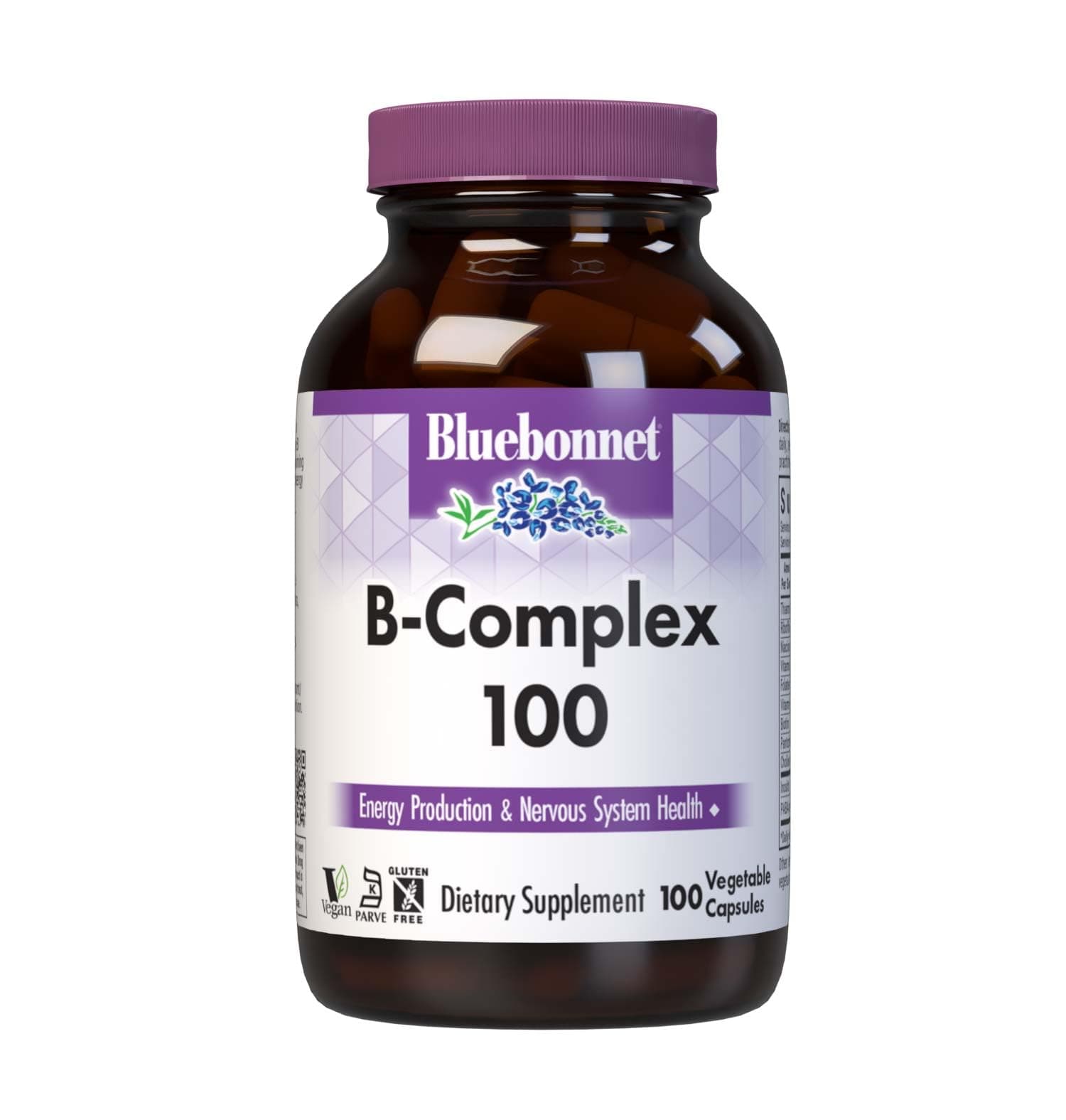 海外直送品B-Complex 100, 100 VC by Bluebonnet Nutrition