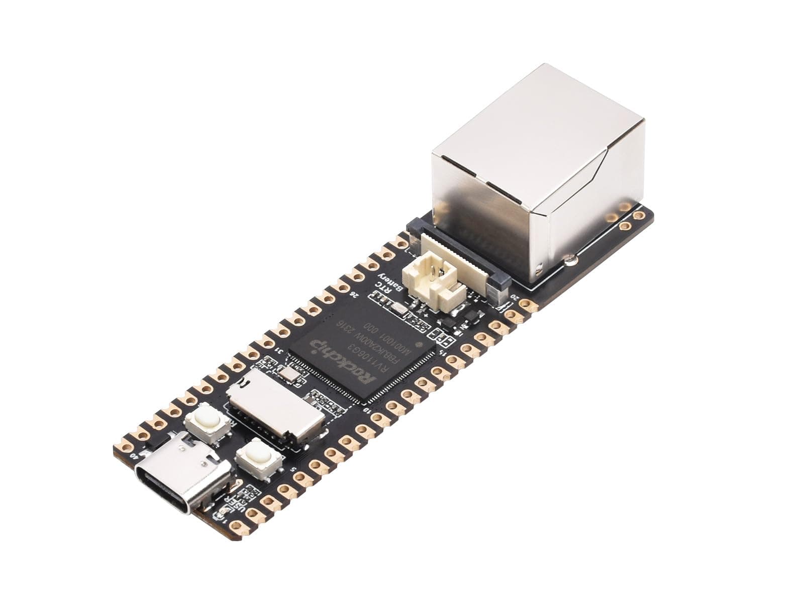Luck-fox Pico Max RV1106 Linux Micro Development Board, Integrates Arm Cortex-A7/RISC-V MCU/NPU/ISP Processors 256MB Memory