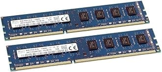 SK Hynix hmt41gu6bfr8 a-pb 2 x 8 GB (16 GB Total) 2Rx8 pc3l-12800u Desktop Memory