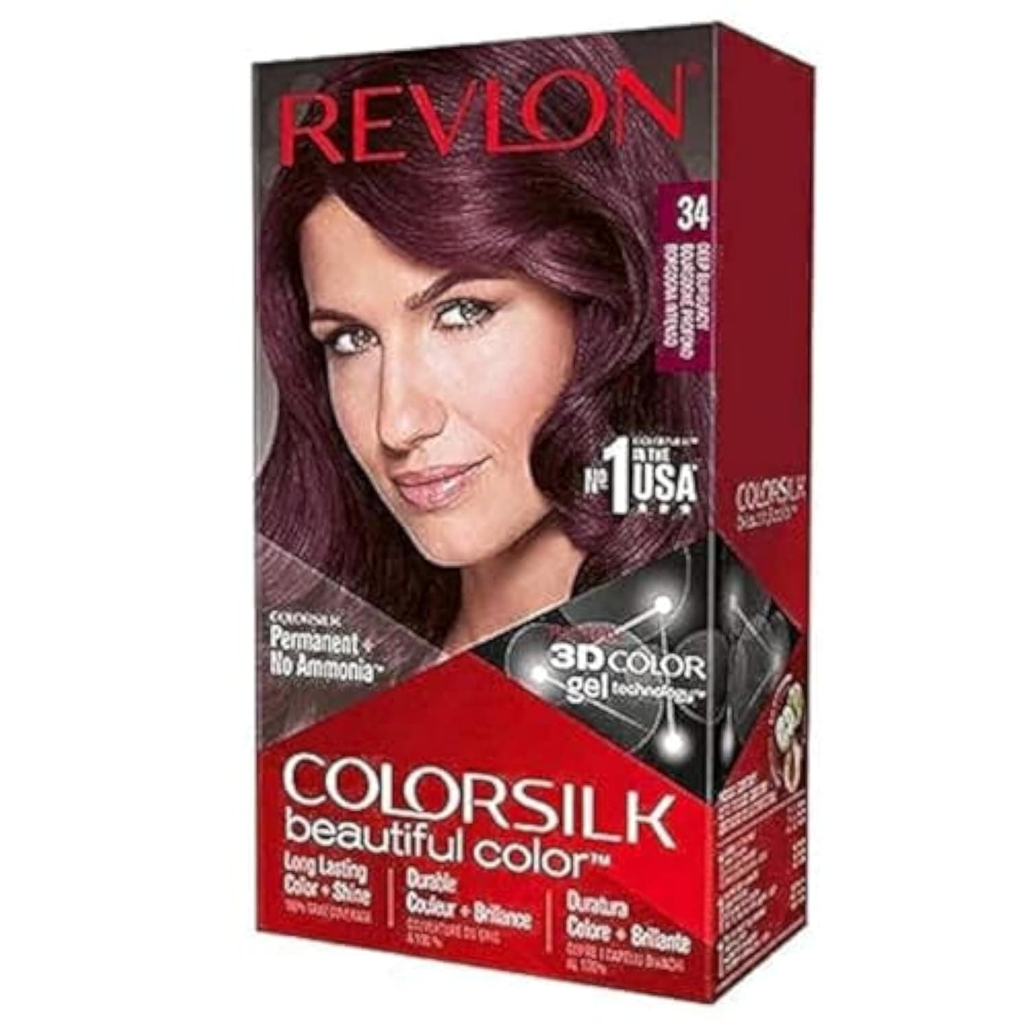 ColorSilk 3D Color Tech - 34 Deep Burgundy