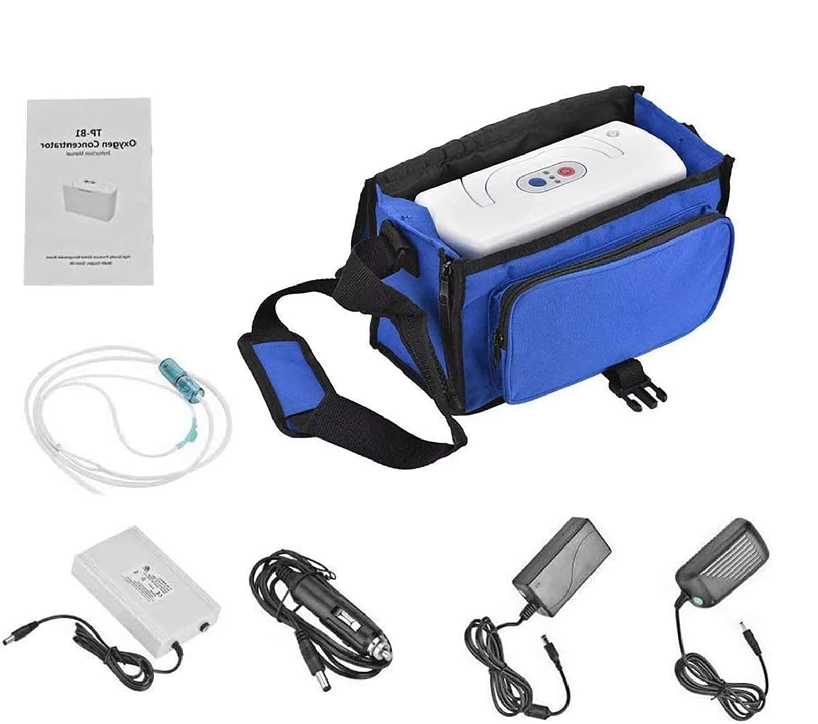 Oxygen Machine, 3 L/min Oxygen Machine, Portable Oxygen Generator, Small Oxygen Concentrator O2 Generator for Home and Travel Use Car Air Purifier