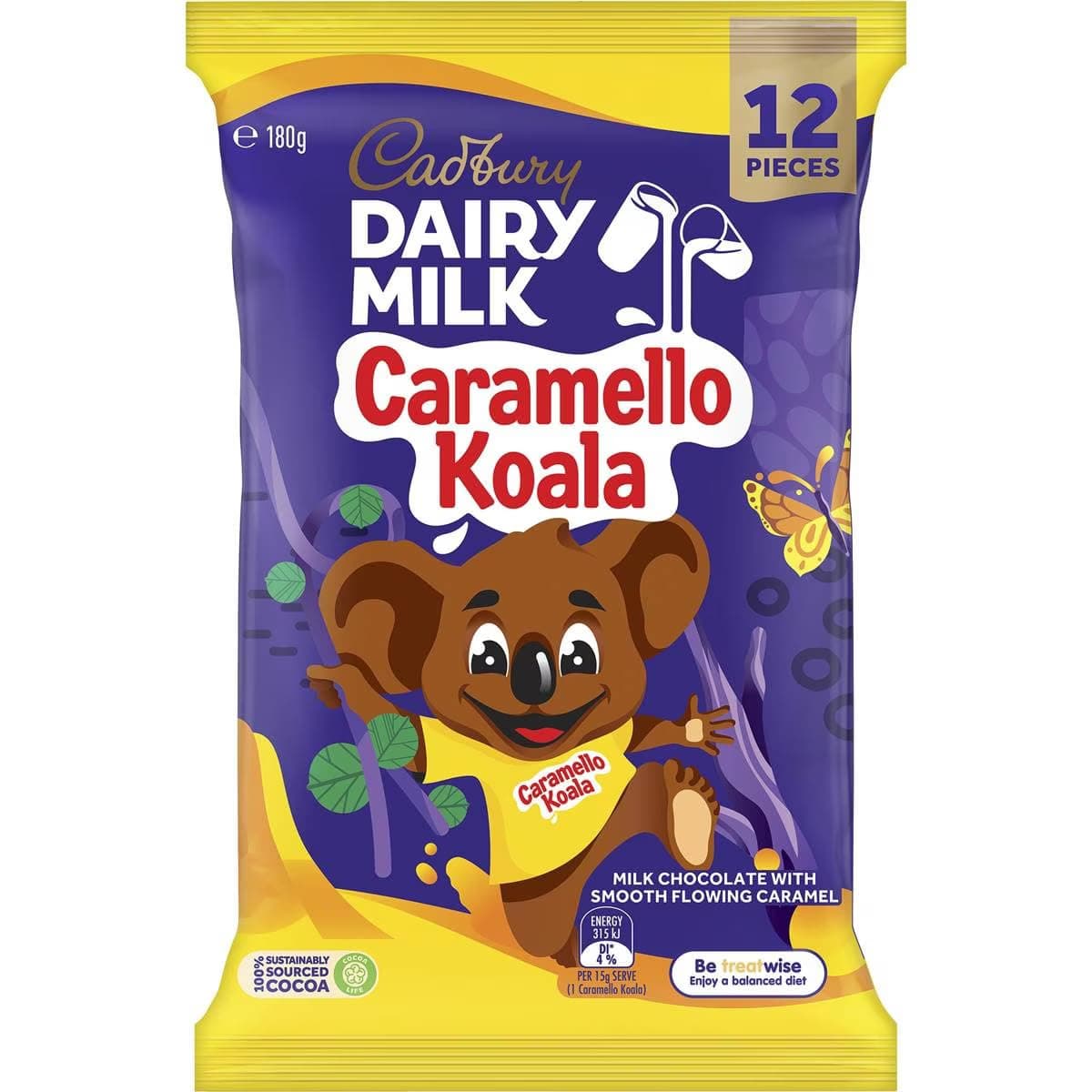 Cadbury Caramel Koala 180g
