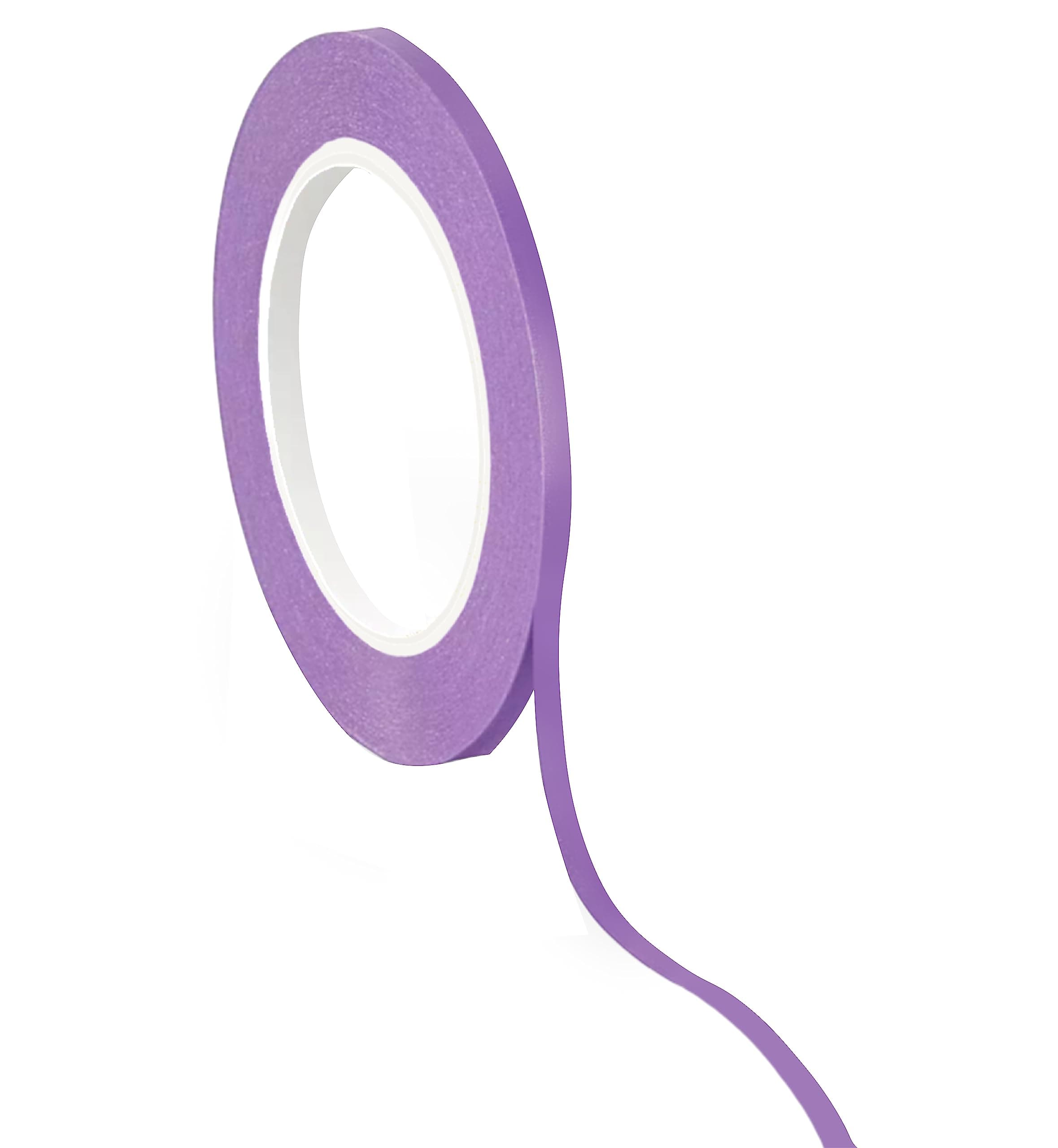 Dpm Tapes - Vinyl Tape for Precise Taping, Adaptable Fine Line, Excellent Malleability, Painting, Painting, Car, High Temperature Resistance - Purple
