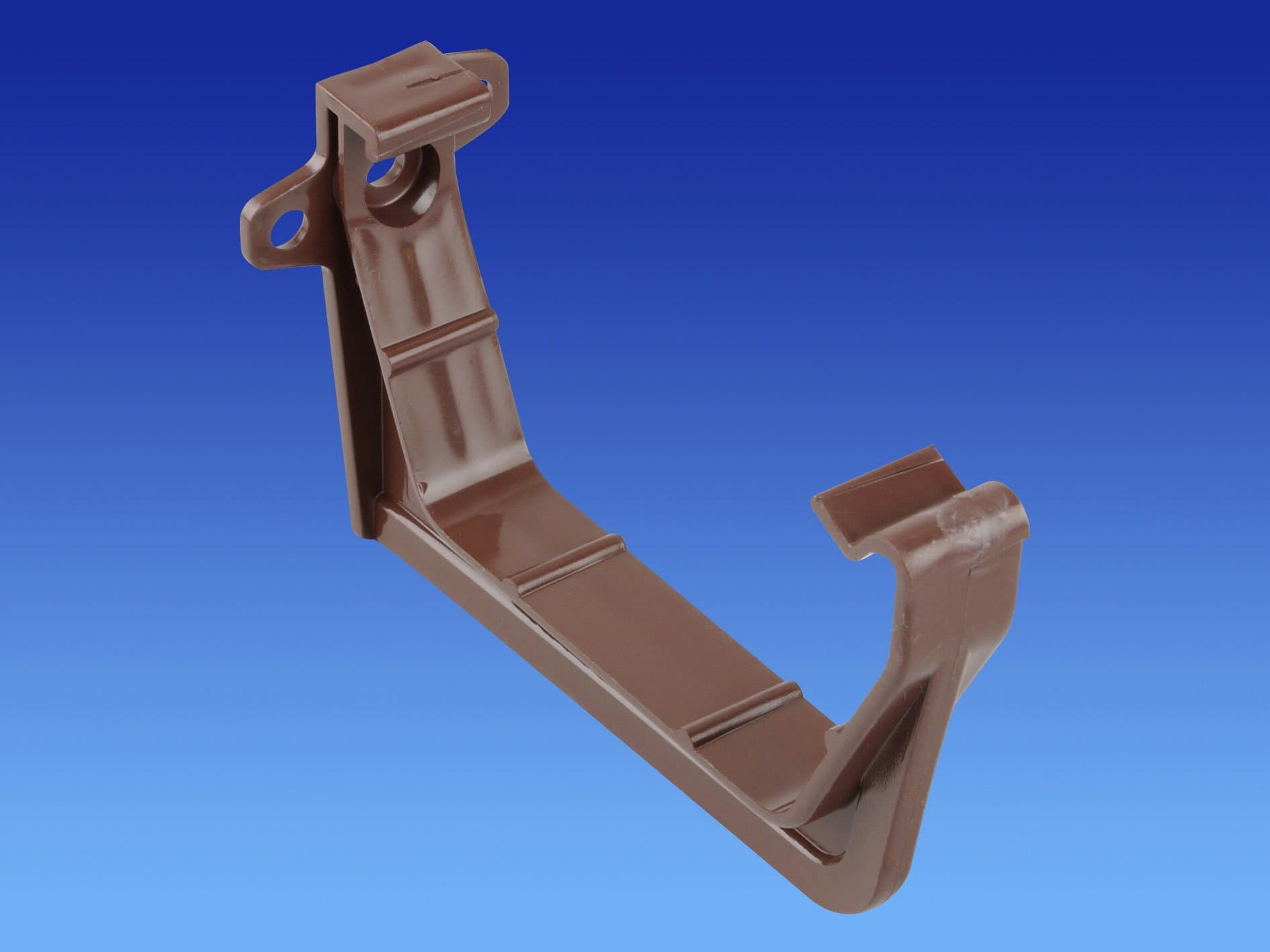 Wavin OSMA Squareline Support Bracket Pack of 2 100mm Brown 4T819n