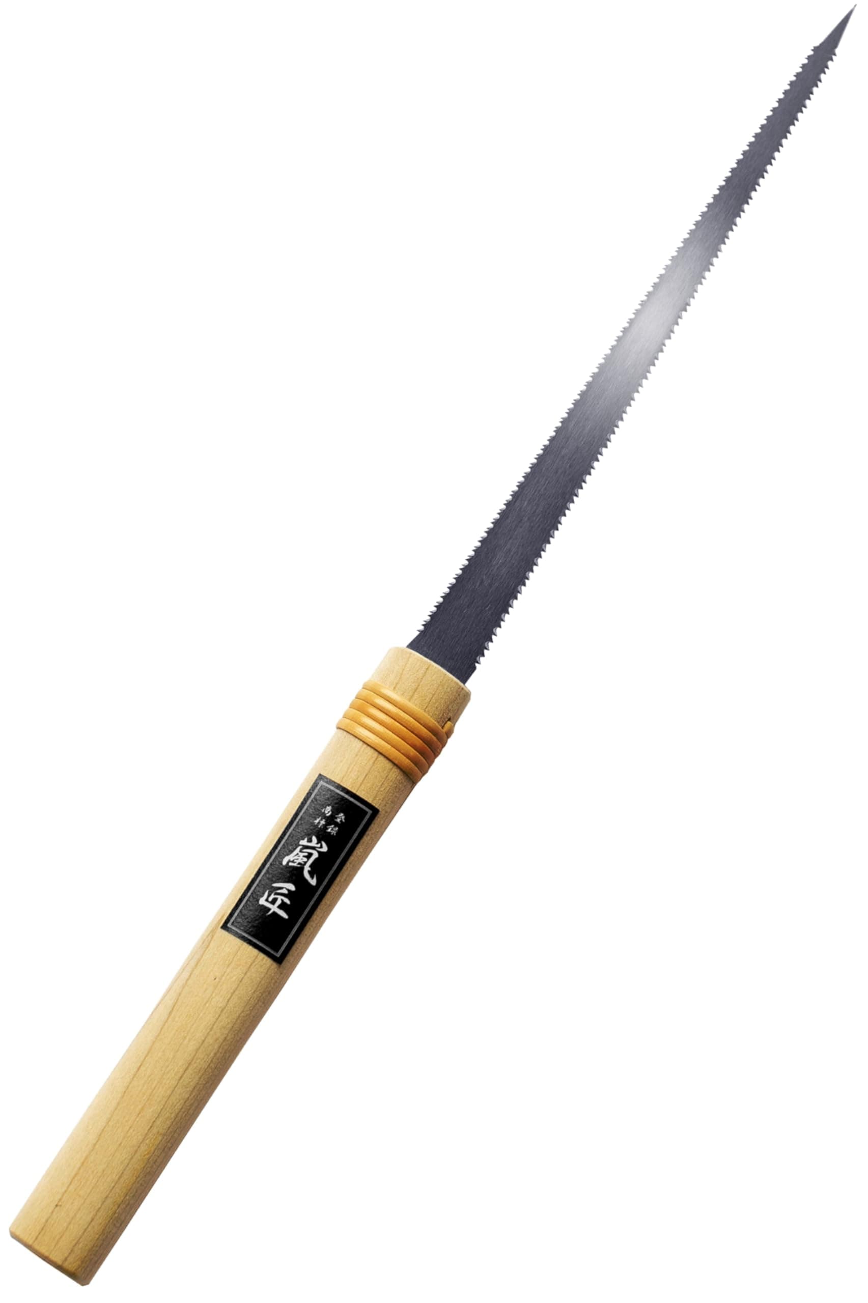 Japanese Pull Saw Woodworking Small Keyhole Saw 7-7/8" Made in JAPAN, Ryoba Double-Edge Handsaw for Wood, Plywood, Drywall, Sheetrock, Gypsum Board, Plasterboard, Wood Handle