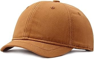 Men's Cotton Short Brim Baseball Cap Casual Peaked Cap Ladies Versatile Equestrian Sun Hat