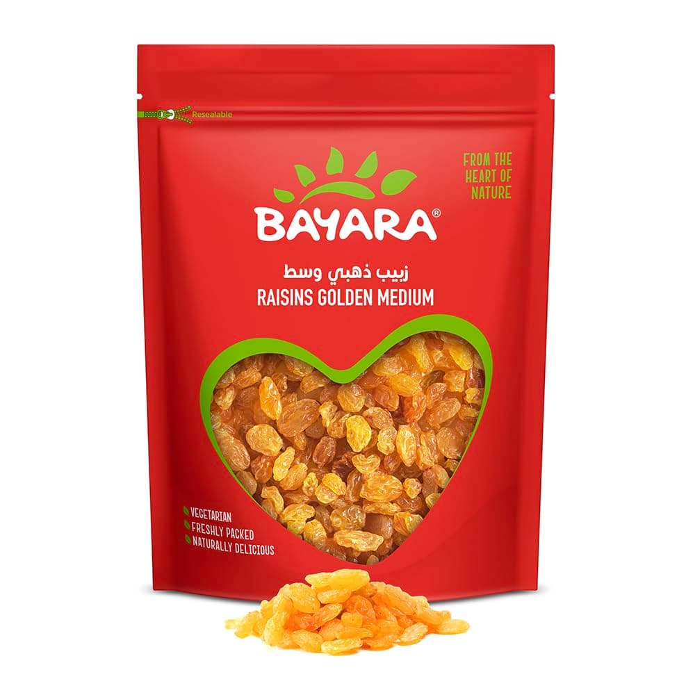Bayara Golden Raisins Medium 400g