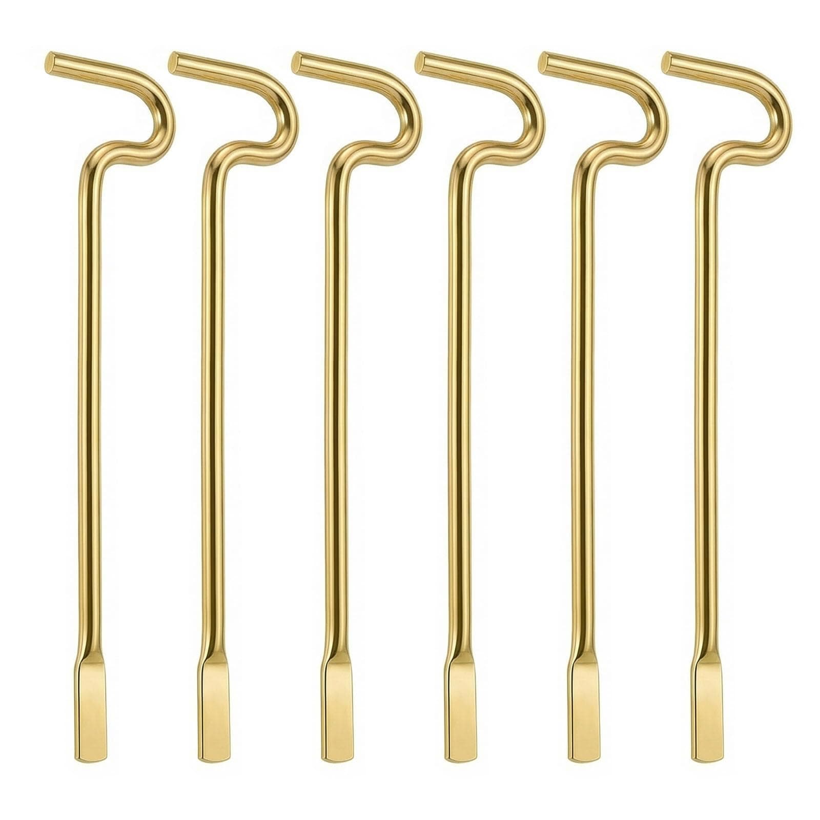 Interior Emergency Key for Bathroom Bedroom - 6 Pack