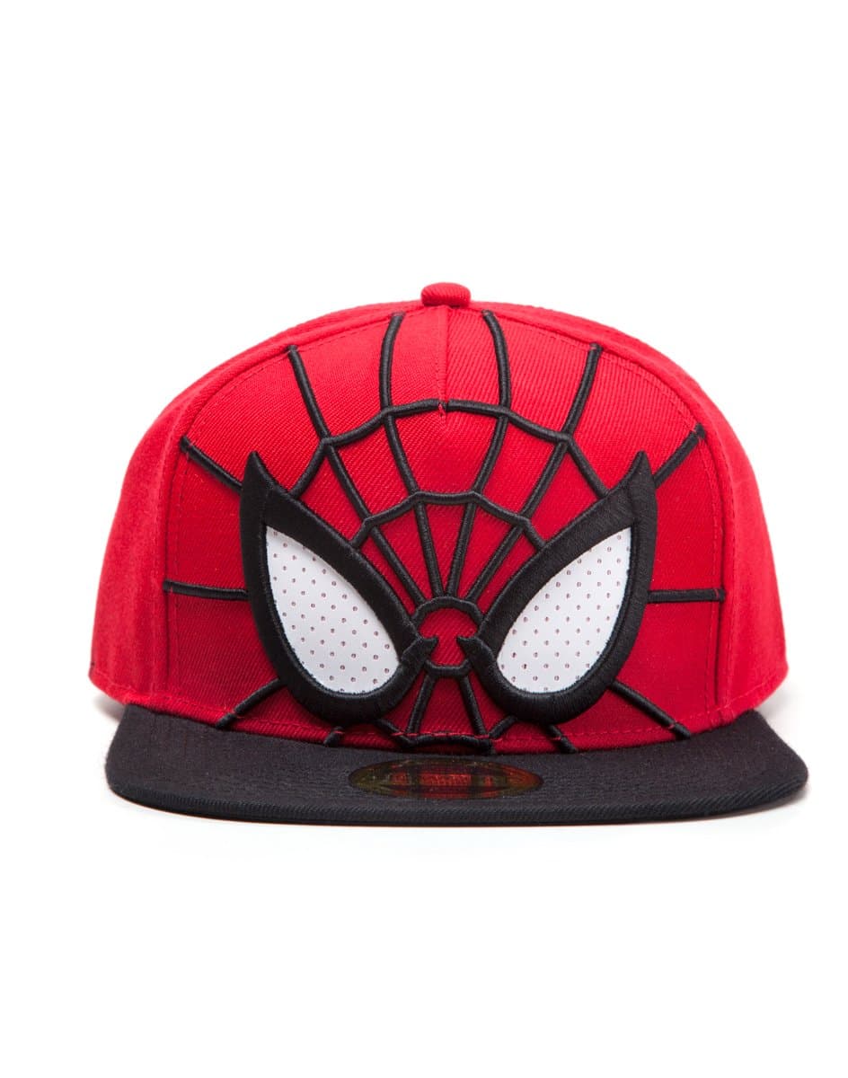 MarvelFlashpoint AG SB241107SPN Snapback Cap 3D with Eyes [Other Platform], Red, One Size