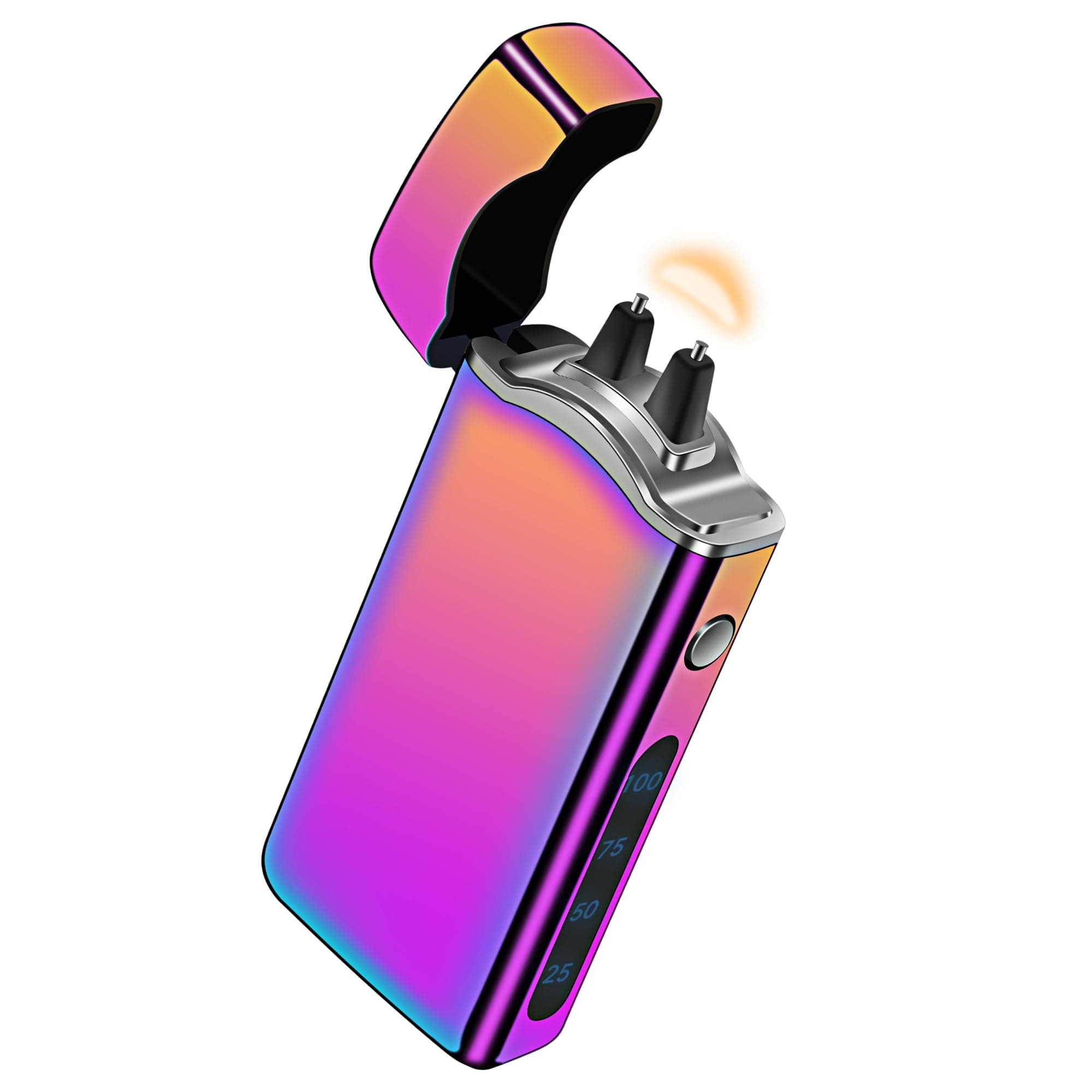 Big Arc Lighter Magical “Flame” USB Rechargeable Plasma Electric Cool Lighter (Colorful)