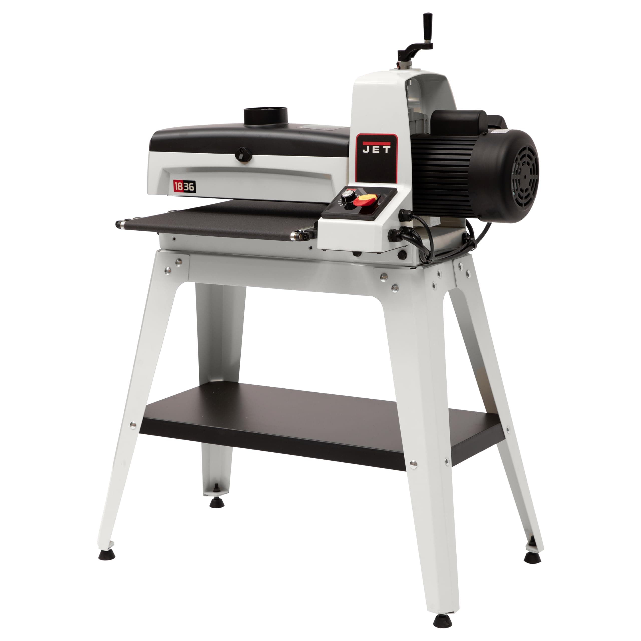18-Inch Drum Sander with Open Stand, 1-3/4 HP, 115V 1Ph (Model JWDS-1836)