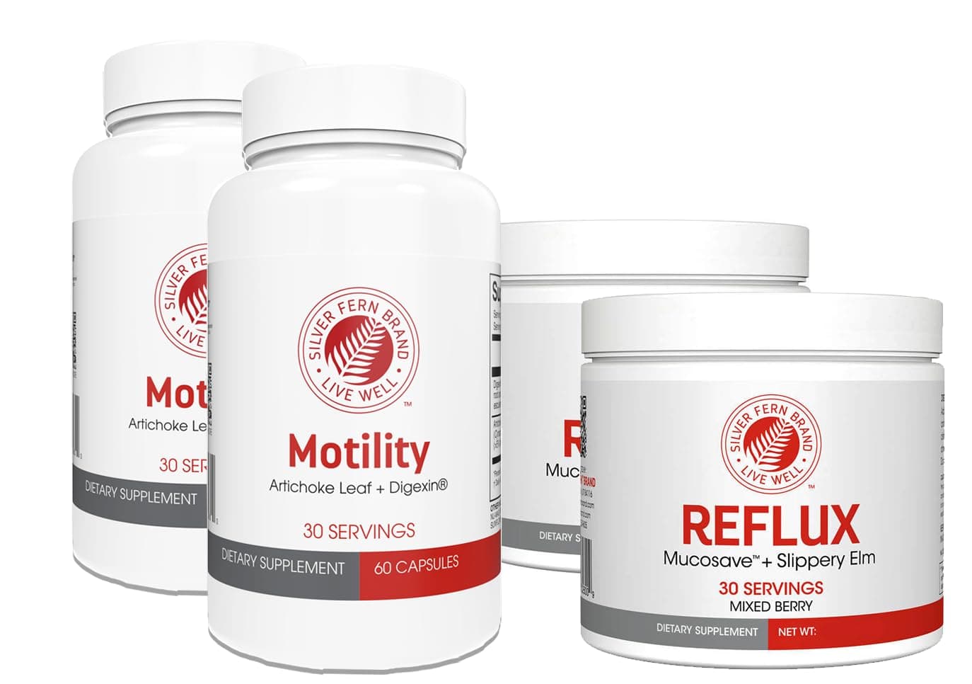 Silver Fern Brand Slow Motility+Kit – Digestive Support Bundle