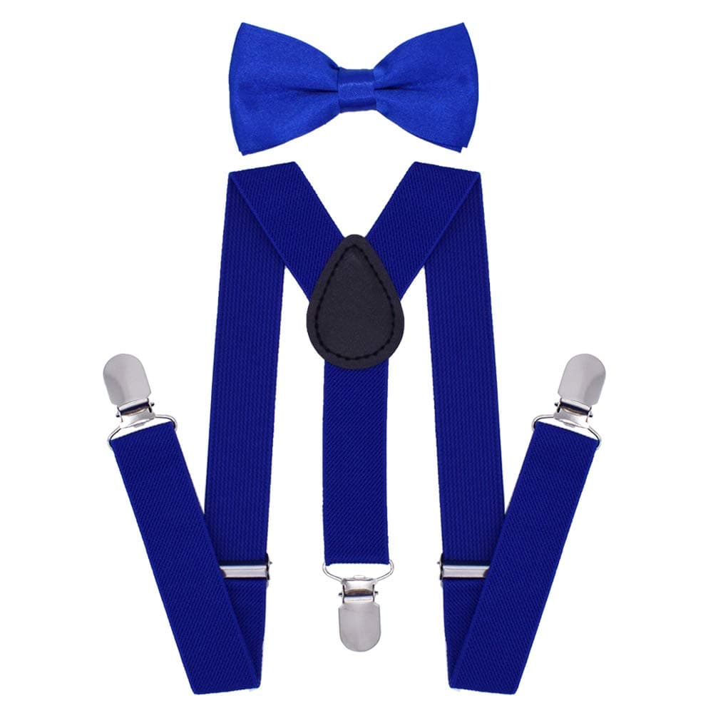 Cinny Suspender Set with Bow Tie for Kids